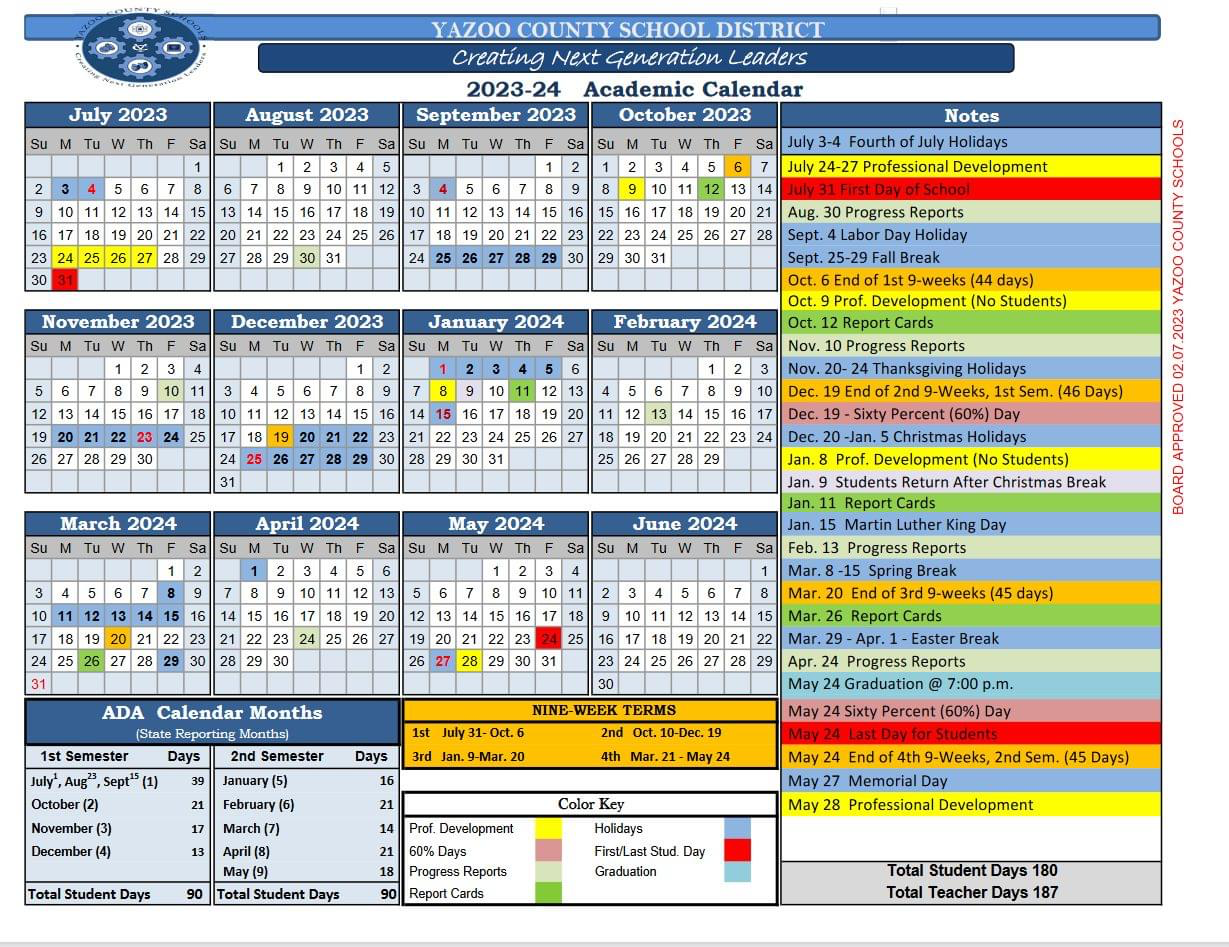 23-24 Acacemic Calendar
